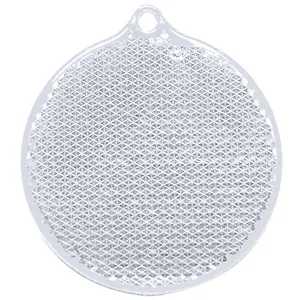 Пешеходный светоотражатель «Круг», белый заказать онлайн со своим дизайном в РПК КБ с доставкой и скидками