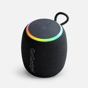 Водонепроницаемая колонка с подсветкой CityWave Pro, черная заказать онлайн со своим дизайном в РПК КБ с доставкой и скидками