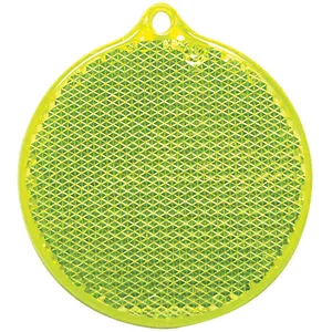 Пешеходный светоотражатель «Круг», неон-желтый заказать онлайн со своим дизайном в РПК КБ с доставкой и скидками