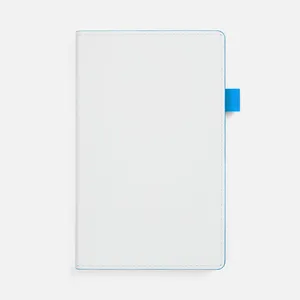 Ежедневник White Shall, недатированный, бело-голубой заказать онлайн со своим дизайном в РПК КБ с доставкой и скидками