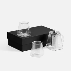 Чайный набор Quadroni в черной коробке заказать онлайн со своим дизайном в РПК КБ с доставкой и скидками