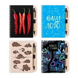 Блокнот на пружине Woodpad на заказ заказать онлайн со своим дизайном в РПК КБ с доставкой и скидками