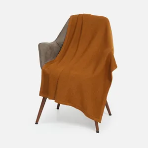 Плед Ornato, оранжевый (светлое золото) заказать онлайн со своим дизайном в РПК КБ с доставкой и скидками