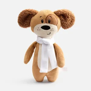 Мягкая игрушка Beastie Toys, собачка с белым шарфом заказать онлайн со своим дизайном в РПК КБ с доставкой и скидками