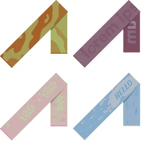 Шарф Fung XXL на заказ, полушерсть заказать онлайн со своим дизайном в РПК КБ с доставкой и скидками