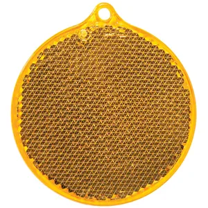 Пешеходный светоотражатель «Круг», оранжевый заказать онлайн со своим дизайном в РПК КБ с доставкой и скидками