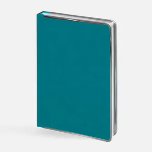 Ежедневник Metal Frame на заказ, датированный, бирюзовый заказать онлайн со своим дизайном в РПК КБ с доставкой и скидками