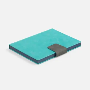 Ежедневник Grande Strap на заказ, датированный, бирюзовый заказать онлайн со своим дизайном в РПК КБ с доставкой и скидками