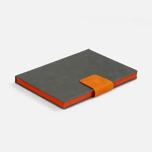 Ежедневник Grande Strap на заказ, датированный, серый заказать онлайн со своим дизайном в РПК КБ с доставкой и скидками