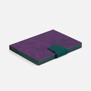 Ежедневник Grande Strap на заказ, датированный, фиолетовый заказать онлайн со своим дизайном в РПК КБ с доставкой и скидками