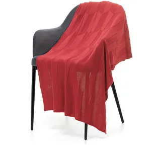 Плед Rombus, темно-розовый (коралл) заказать онлайн со своим дизайном в РПК КБ с доставкой и скидками