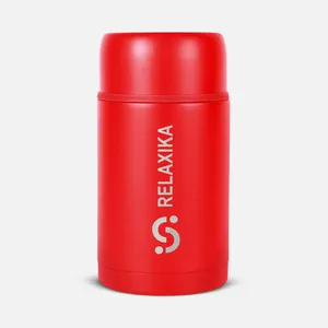Термос для еды Relaxika 1000, красный заказать онлайн со своим дизайном в РПК КБ с доставкой и скидками