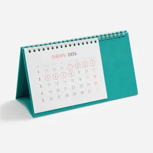 Календарь настольный Brand, бирюзовый заказать онлайн со своим дизайном в РПК КБ с доставкой и скидками