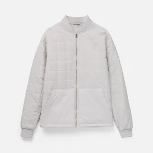 Куртка унисекс Warmbridge, светло-серая заказать онлайн со своим дизайном в РПК КБ с доставкой и скидками