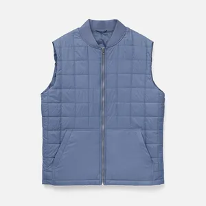 Жилет унисекс Warmbridge, синий (джинс) заказать онлайн со своим дизайном в РПК КБ с доставкой и скидками