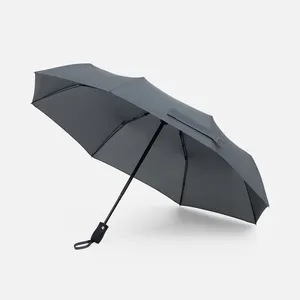 Зонт складной Brellix, серый заказать онлайн со своим дизайном в РПК КБ с доставкой и скидками