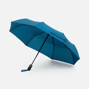 Зонт складной Brellix, морская волна заказать онлайн со своим дизайном в РПК КБ с доставкой и скидками