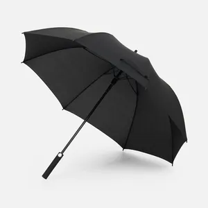 Зонт-трость Simple Golf, черный заказать онлайн со своим дизайном в РПК КБ с доставкой и скидками
