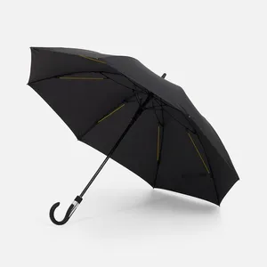Зонт-трость Rainzee, черный заказать онлайн со своим дизайном в РПК КБ с доставкой и скидками