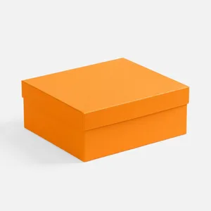 Коробка Recollection, оранжевая заказать онлайн со своим дизайном в РПК КБ с доставкой и скидками