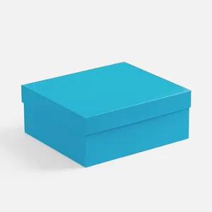 Коробка Recollection, голубая заказать онлайн со своим дизайном в РПК КБ с доставкой и скидками