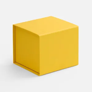 Коробка Alian, желтая заказать онлайн со своим дизайном в РПК КБ с доставкой и скидками