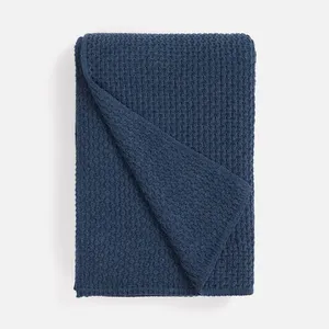 Плед Serenita, синий (джинс) заказать онлайн со своим дизайном в РПК КБ с доставкой и скидками