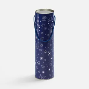 Тубус для бутылки Snowlace, синий заказать онлайн со своим дизайном в РПК КБ с доставкой и скидками