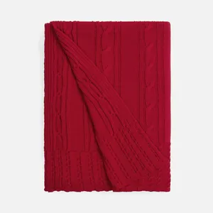 Плед Remitti, красный заказать онлайн со своим дизайном в РПК КБ с доставкой и скидками