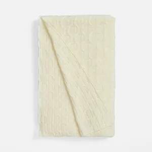 Плед Braidera, белый (молочный) заказать онлайн со своим дизайном в РПК КБ с доставкой и скидками