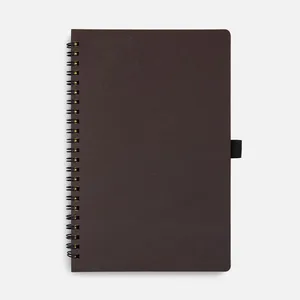 Блокнот на спирали Coffeist, коричневый заказать онлайн со своим дизайном в РПК КБ с доставкой и скидками