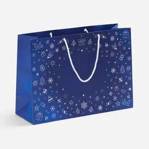 Пакет Snowlace, синий заказать онлайн со своим дизайном в РПК КБ с доставкой и скидками