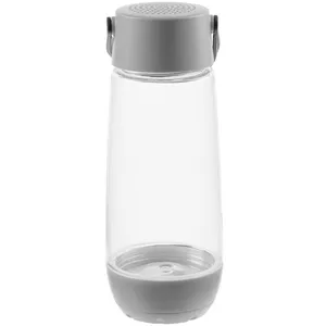 Бутылка для воды Torsta Light с колонкой и светильником, серая заказать онлайн со своим дизайном в РПК КБ с доставкой и скидками