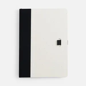 Блокнот MilkMake, черный заказать онлайн со своим дизайном в РПК КБ с доставкой и скидками