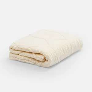 Плед Curve Verve, молочно-белый заказать онлайн со своим дизайном в РПК КБ с доставкой и скидками