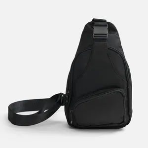 Спортивный кросс-боди рюкзак Bagventure, черный заказать онлайн со своим дизайном в РПК КБ с доставкой и скидками