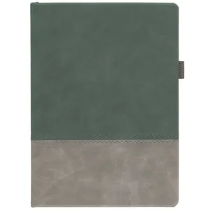 Ежедневник Horizon, недатированный, серый с зеленым заказать онлайн со своим дизайном в РПК КБ с доставкой и скидками