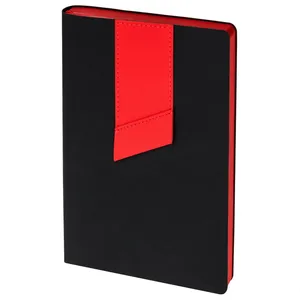 Ежедневник Bookmark, недатированный, черный с красным заказать онлайн со своим дизайном в РПК КБ с доставкой и скидками