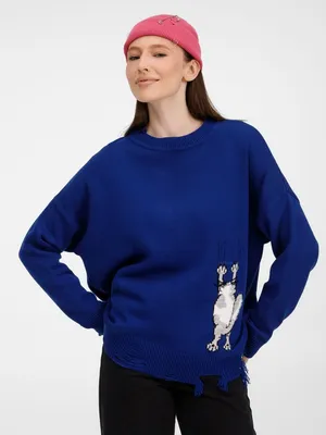 Джемпер Sharpick, темно-синий (кобальт) заказать онлайн со своим дизайном в РПК КБ с доставкой и скидками