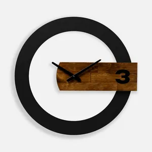 Часы TimeLord, черные с коричневым заказать онлайн со своим дизайном в РПК КБ с доставкой и скидками