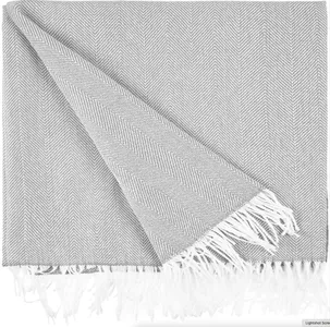 Плед «Гирвас», светло-серый заказать онлайн со своим дизайном в РПК КБ с доставкой и скидками