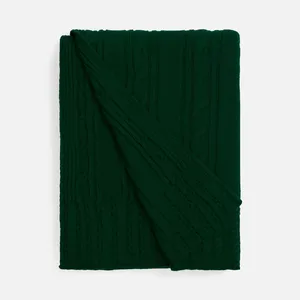 Плед Remitti, темно-зеленый (хвойный) заказать онлайн со своим дизайном в РПК КБ с доставкой и скидками