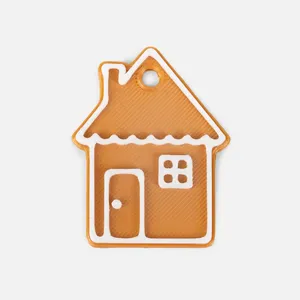 Мини-подвеска «Пряник», 3D-печать на заказ, домик заказать онлайн со своим дизайном в РПК КБ с доставкой и скидками