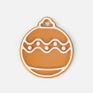 Мини-подвеска «Пряник», 3D-печать на заказ, шарик заказать онлайн со своим дизайном в РПК КБ с доставкой и скидками