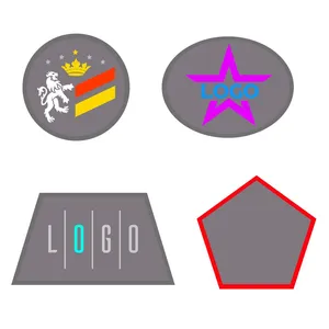 Шеврон из габардина Gabo L, серый заказать онлайн со своим дизайном в РПК КБ с доставкой и скидками