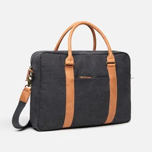 Сумка для ноутбука Bosler, черная заказать онлайн со своим дизайном в РПК КБ с доставкой и скидками