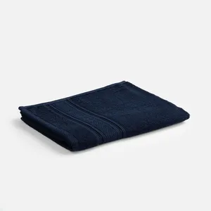 Полотенце махровое Terrychic, среднее, темно-синее заказать онлайн со своим дизайном в РПК КБ с доставкой и скидками