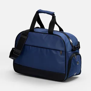 Спортивная сумка Atlantes, темно-синяя с черным заказать онлайн со своим дизайном в РПК КБ с доставкой и скидками