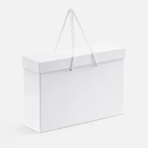 Коробка Handgrip, горизонтальная, белая заказать онлайн со своим дизайном в РПК КБ с доставкой и скидками