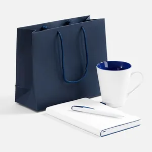 Набор White Shall Simple, синий заказать онлайн со своим дизайном в РПК КБ с доставкой и скидками